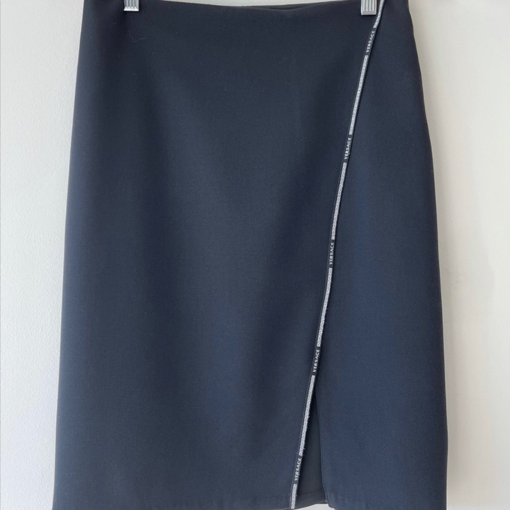 Versace Black Skirt